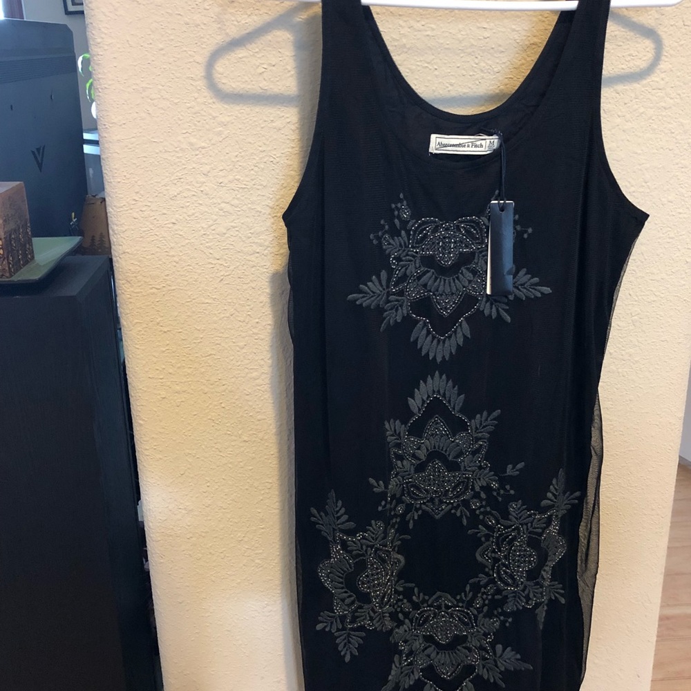 Abercrombie and Fitch beaded shift dress